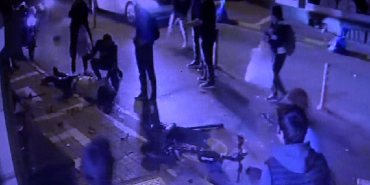 Trabzon'daki feci motosiklet kazasının görüntüleri ortaya çıktı