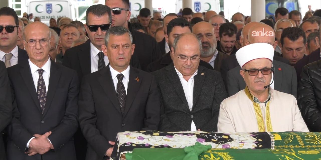 CHP Lideri Özel Turan Aydoğan'ı acı gününde yalnız bırakmadı