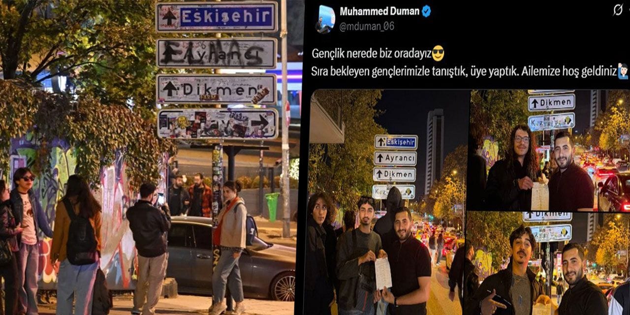 Ankara'daki tabela 'akımı' büyüdü: AKP orayı da mesken tuttu