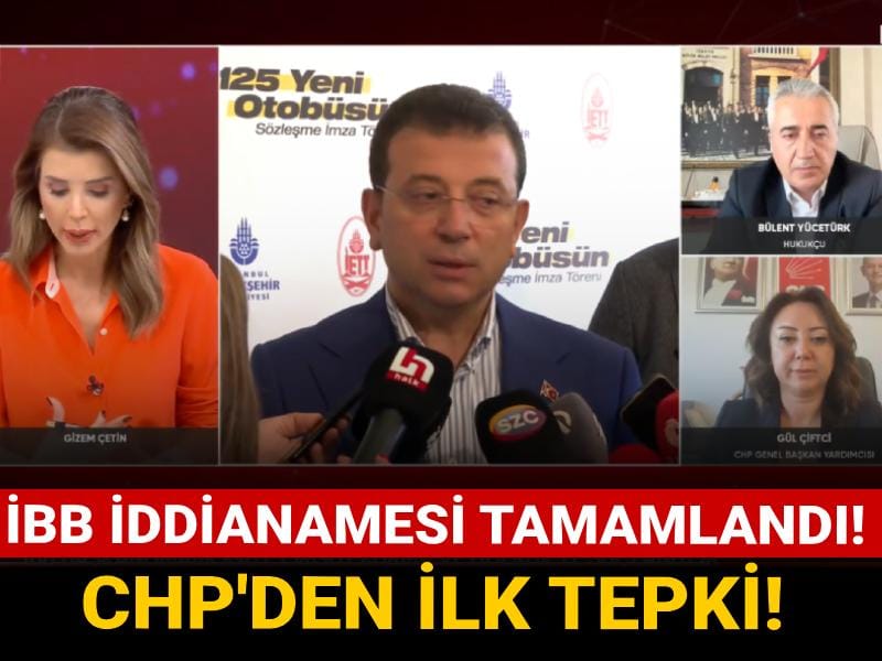 İBB iddianamesi tamamlandı! CHP'den ilk tepki geldi!