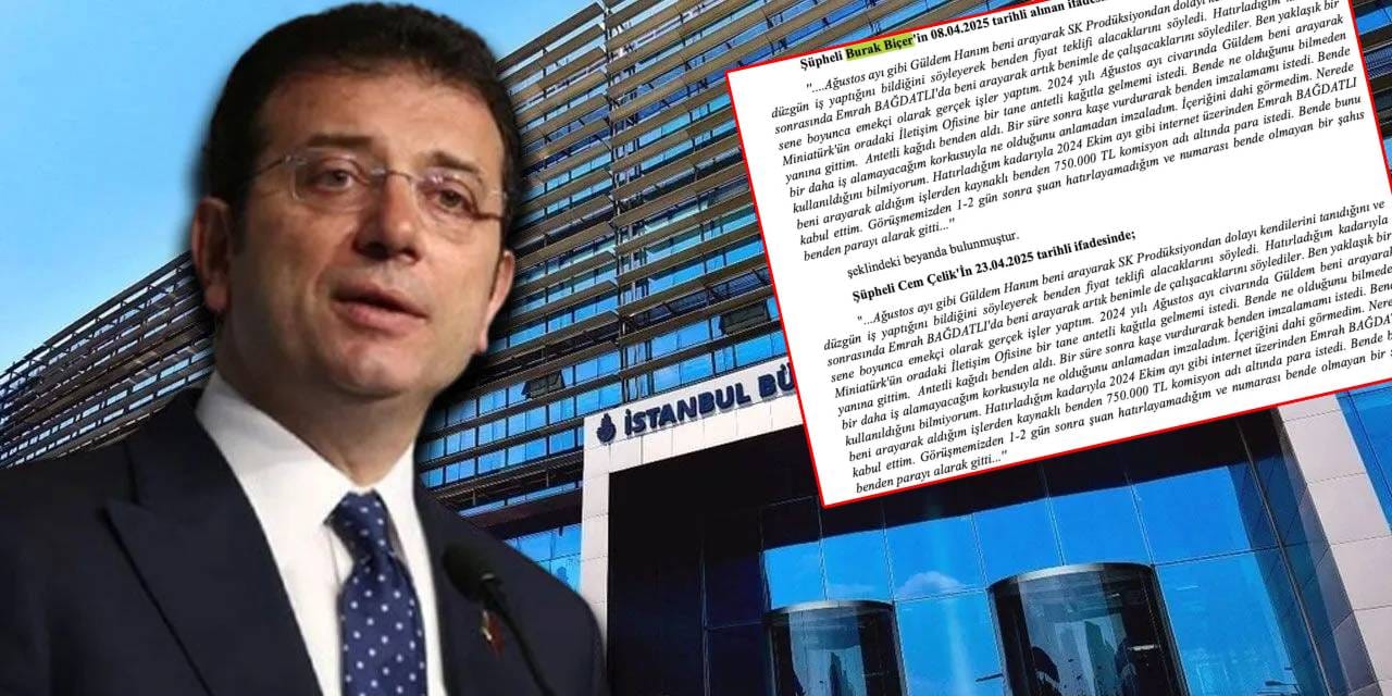 İBB iddianamesi: 2 'ayrı' şüpheli 2 'aynı' ifade!