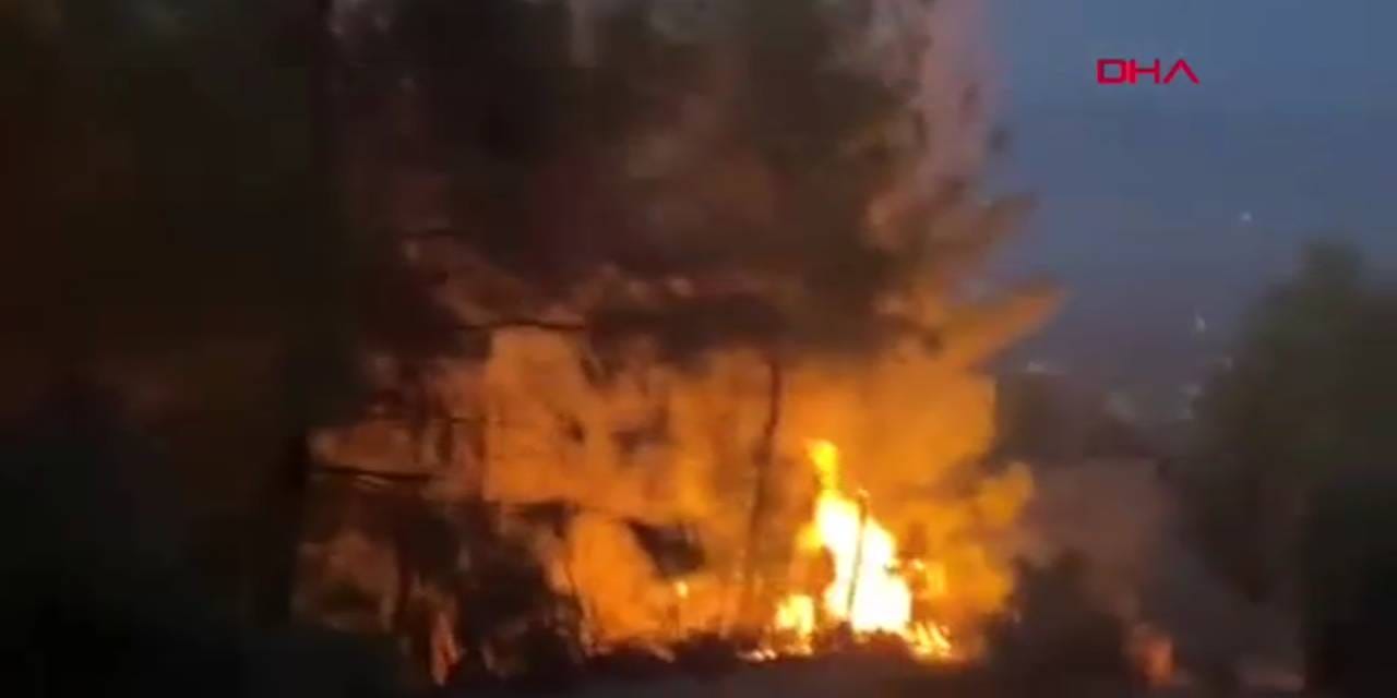 Hatay’da iki ayrı noktada orman yangını!