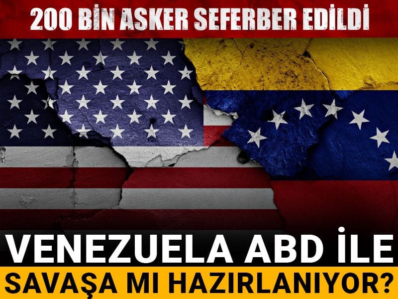 Venezuela ABD ile savaşa mı hazırlanıyor? 200 bin asker seferber edildi