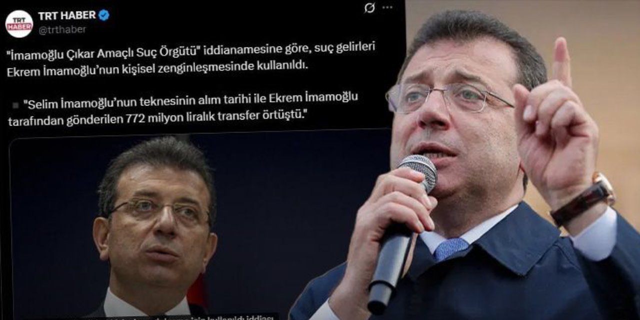 1000 katlık İmamoğlu hatası yaptılar: TRT'den saatler sonra gelen açıklama