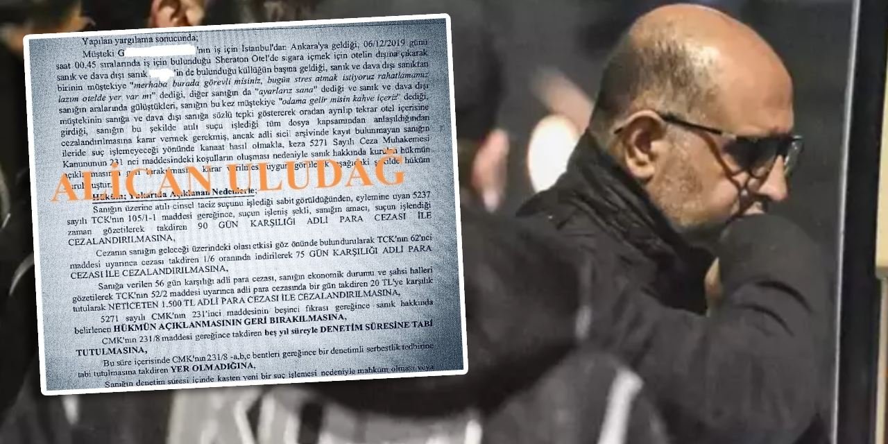 Aziz İhsan Aktaş cinsel tacizden sabıkalı çıktı