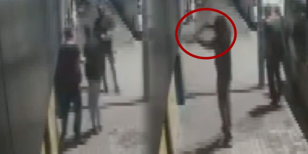 Kapı önünde bekleyenleri uyardıktan sonra ateş etti! Restoranın kurşunlanması kamerada