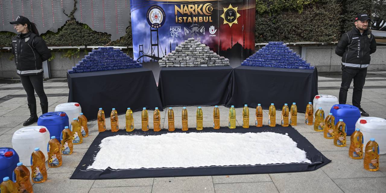 İstanbul'da yarım tondan fazla uyuşturucu yakalandı!