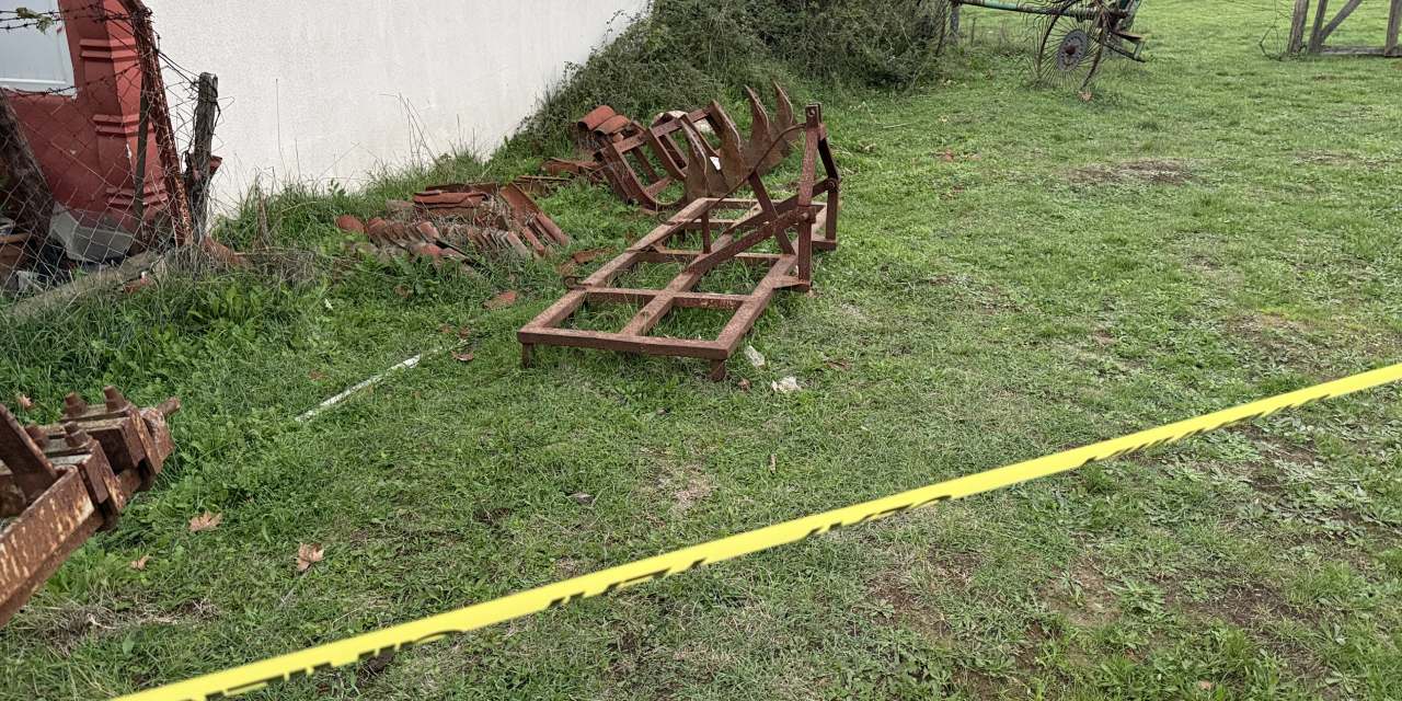 Üzerine saban devrilen 8 yaşındaki çocuk feci şekilde can verdi