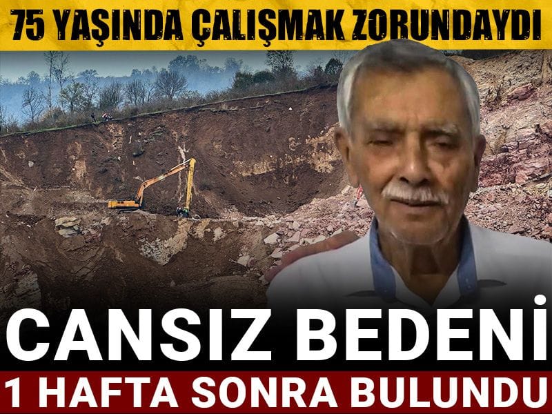 75 yaşında çalışmak zorundaydı: Cansız bedeni 1 hafta sonra bulundu