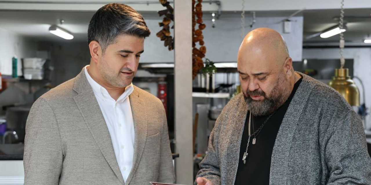 Somer Şef belediyenin ilk sosyal tesis restoranına gitti
