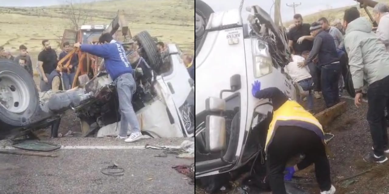 Kayseri'de feci kaza: Sürücü olay yerinde can verdi