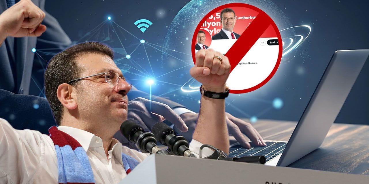 Ekrem İmamoğlu'nun hesabı engellendiği gün rapor geldi: Türkiye'de internet özgür değil