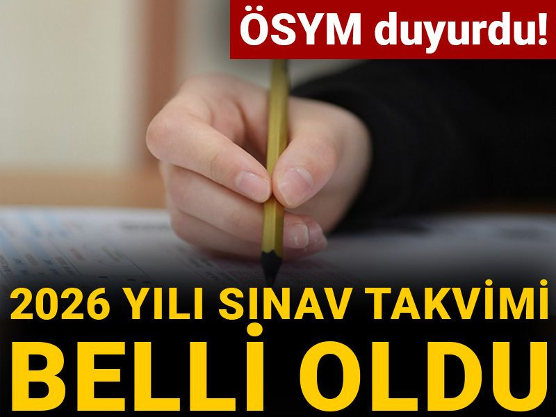 Son Dakika | YKS tarihleri belli oldu