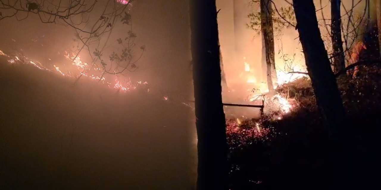 Yıldırım yangına yol açtı! 12 saatin ardından kontrol altında