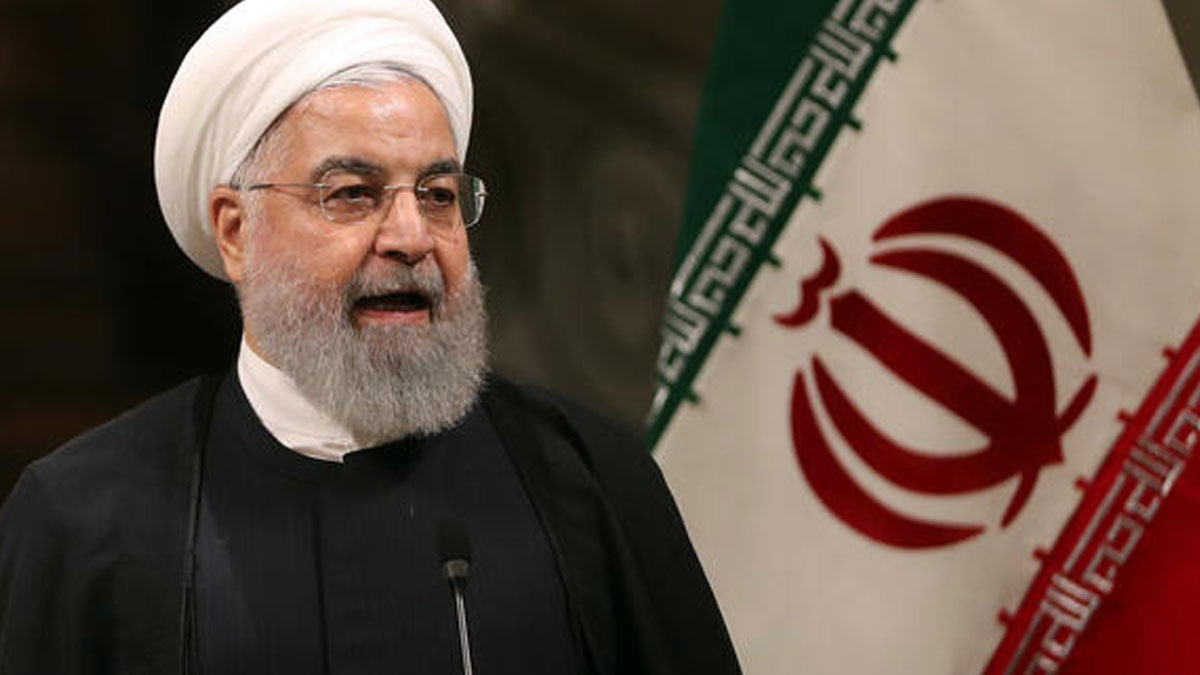 Ruhani'den ABD'ye: İnsanlık suçu
