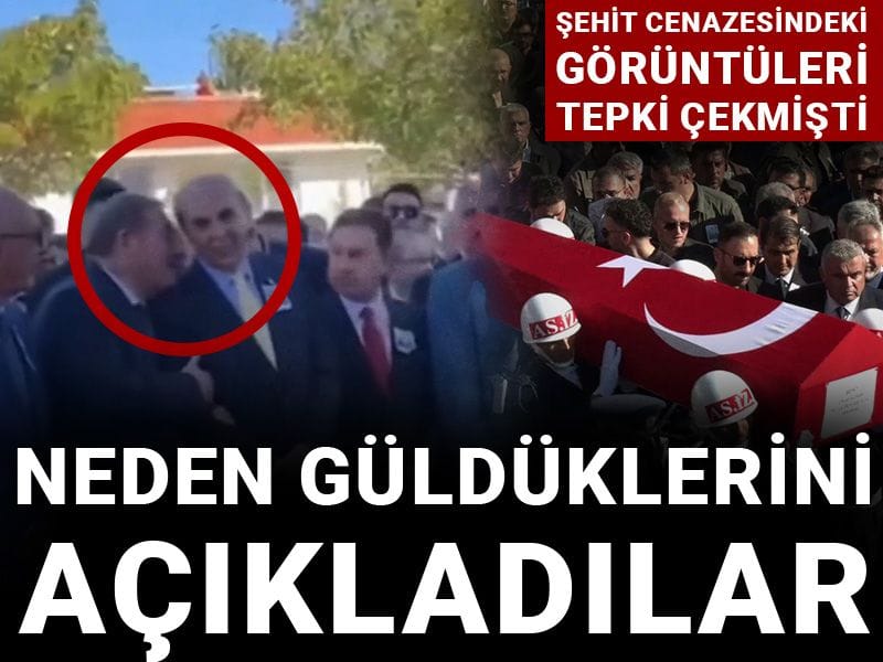 Şehit cenazesindeki görüntüleri tepki çekmişti: Neden güldüklerini açıkladılar