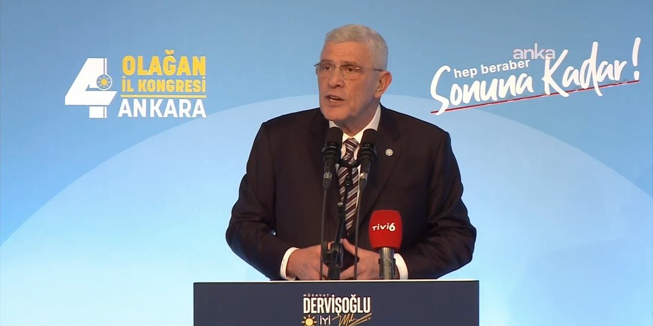 İYİ Parti lideri Dervişoğlu'ndan iktidara süreç tepkisi: Cumhuriyet ve terör örgütünün eşitlenmesine karşıyız