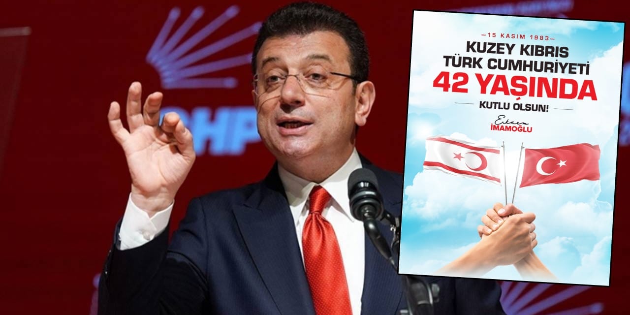 İmamoğlu'ndan kuruluş yıl dönümünde KKTC mesajı