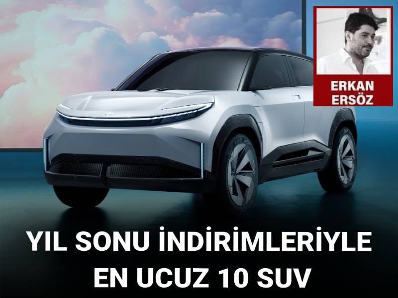 YIL SONU İNDİRİMLERİYLE EN UCUZ 10 SUV