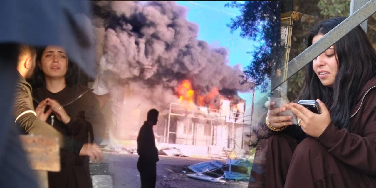 Bahçe mobilyaları deposu alev alev yandı: Depo sahipleri yangını gözyaşları içinde izledi