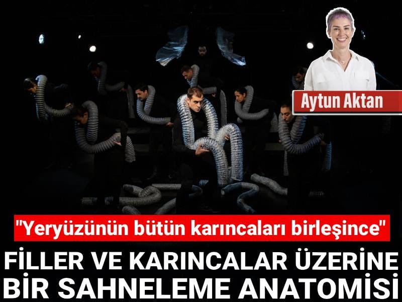 "Yeryüzünün bütün karıncaları birleşince" Filler ve karıncalar üzerine bir sahneleme anatomisi