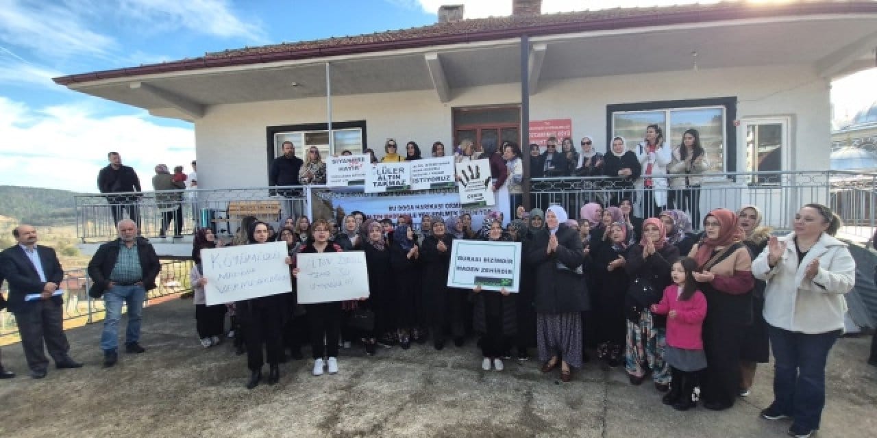 Bilecik’te köylüler madene karşı ayaklandı: 'Altın değil temiz su istiyoruz’