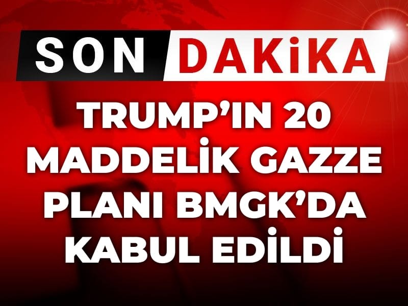 Son Dakika | Trump'ın 20 maddelik Gazze planı BMGK'da kabul edildi