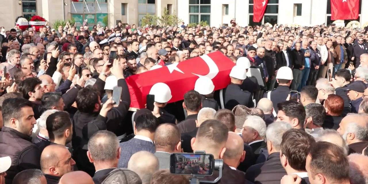 Hırvatistan'da şehit olan pilot Hasan Bahar son yolculuğuna uğurlandı