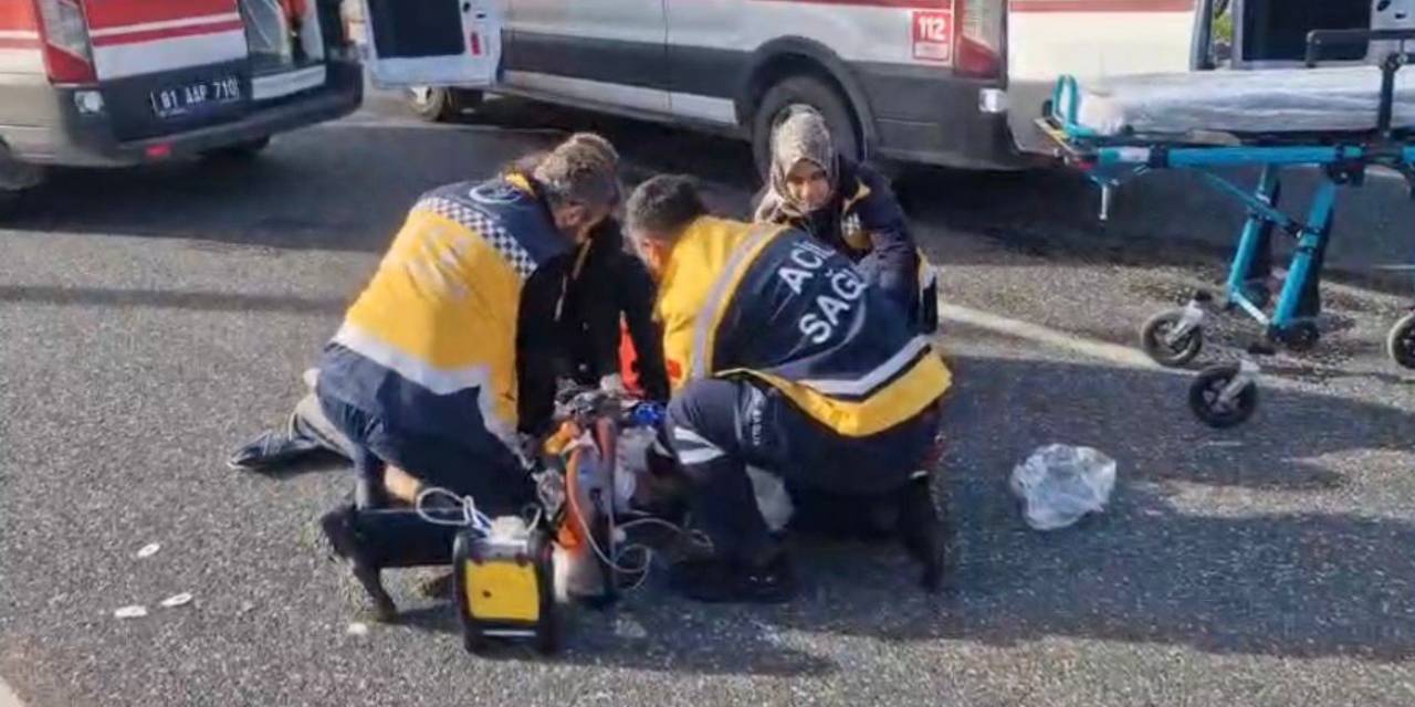 Taksinin çarptığı yaya öldü