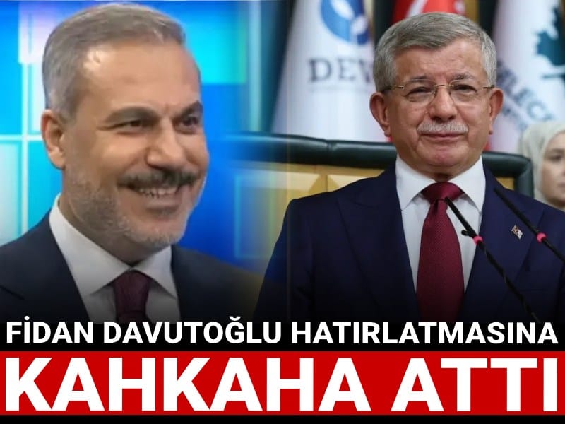 Hakan Fidan CHP'li Ağbaba'nın 'Davutoğlu hatırlatmasına' kahkaha attı