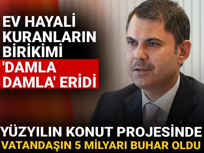 Yüzyılın konut projesinde vatandaşın 5 milyarı buhar oldu! Ev hayali kuranların birikimi 'damla damla' eridi