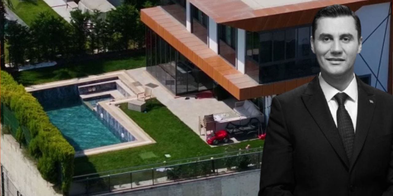 Ferdi Zeyrek'in bahçesindeki havuz oyun parkı oldu