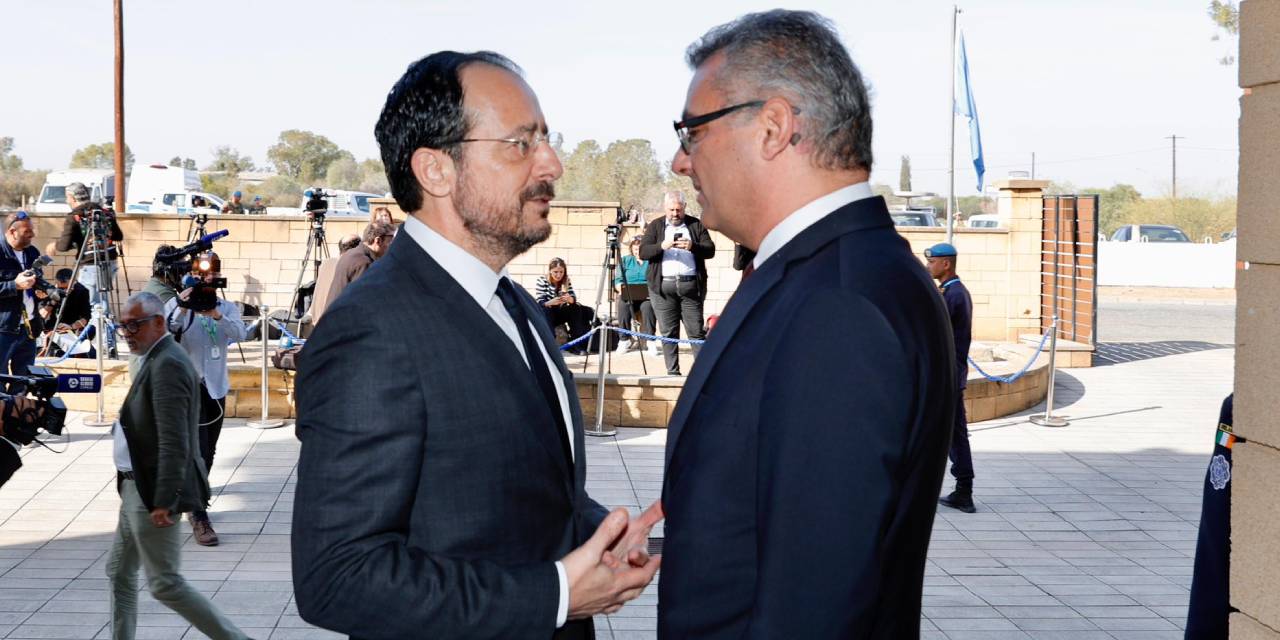 KKTC Cumhurbaşkanı Erhürman GKRY lideriyle bir araya geldi!