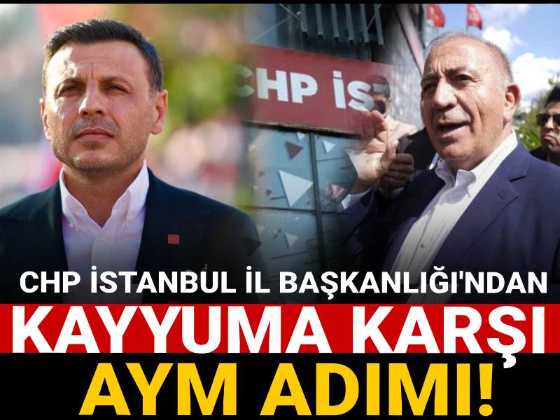 CHP İstanbul İl Başkanlığı'ndan kayyuma karşı AYM adımı!