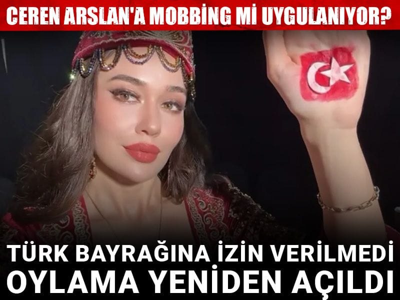 Ceren Arslan'a mobbing mi uygulanıyor? Türk bayrağına izin verilmedi oylama yeniden açıldı