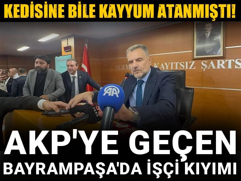 Kedisine bile kayyum atanmıştı! AKP'ye geçen Bayrampaşa'da işçi kıyımı