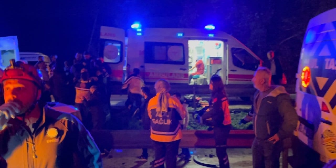 Bursa'da zincirleme kaza: Ölü ve yaralılar var