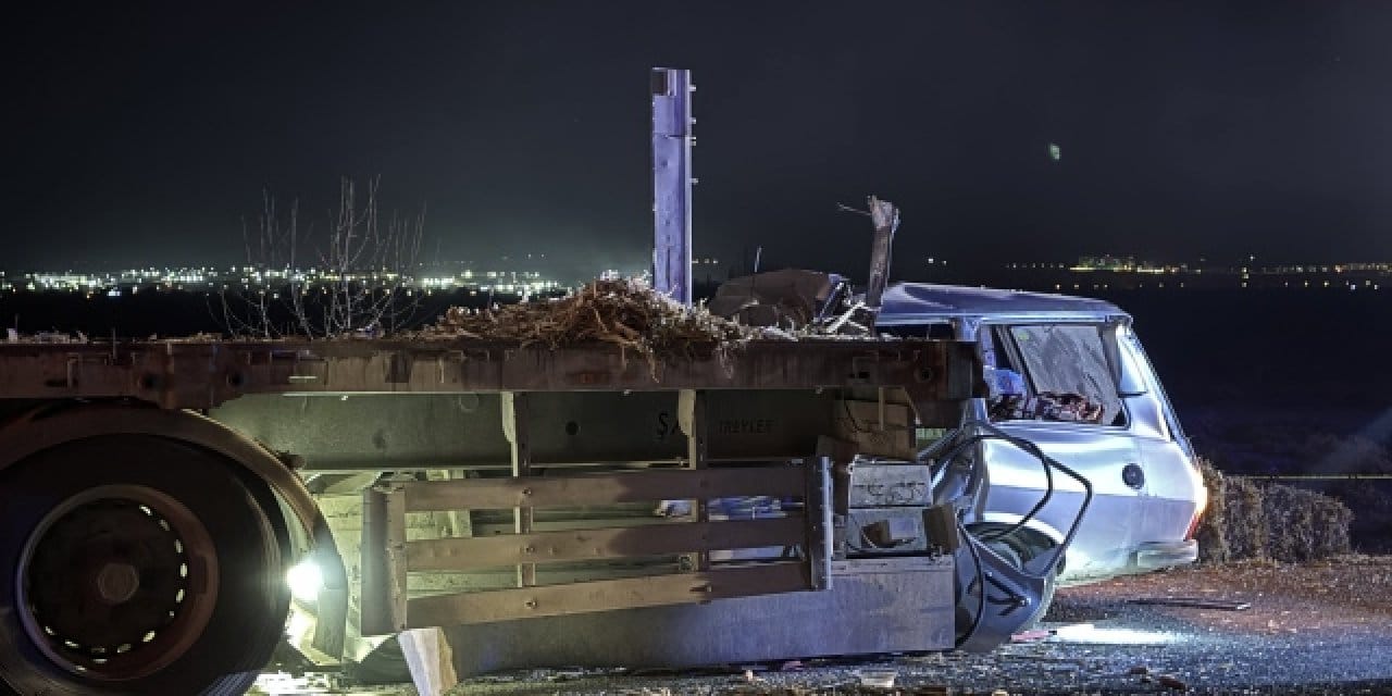 Karaman’da feci kaza: Karı koca yaşamını yitirdi