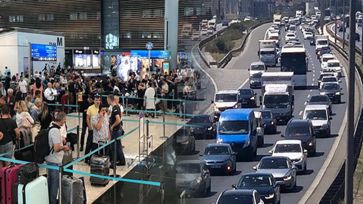 İstanbul trafiğinde "bayram" yoğunluğu başladı!