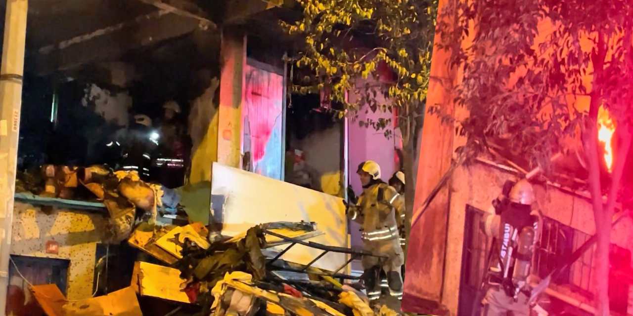 Bağcılar’da gece yarısı korkutan yangın: 70 yaşındaki adam alevlerin arasından kurtarıldı
