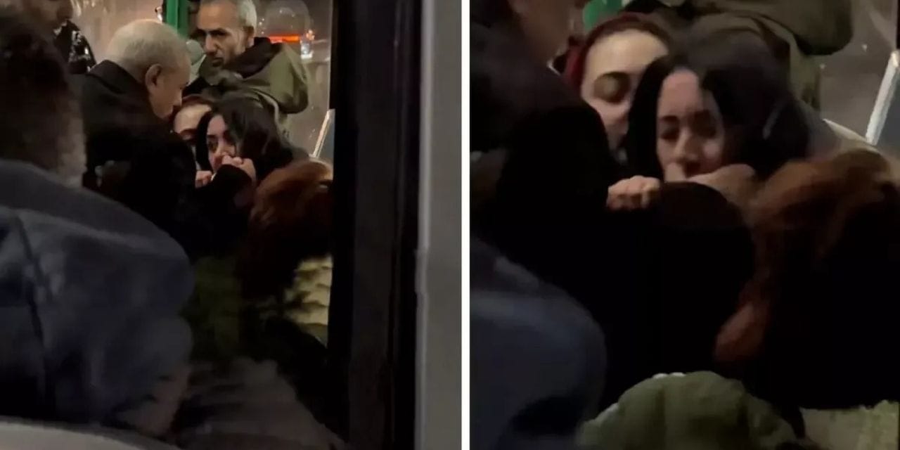 Otobüste ısırılan kadın feryat etti: Ağzını çek şurdan!