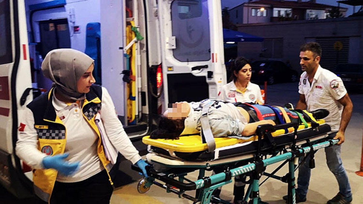 Kazadan kurtuldu, babasından kurtulamadı!