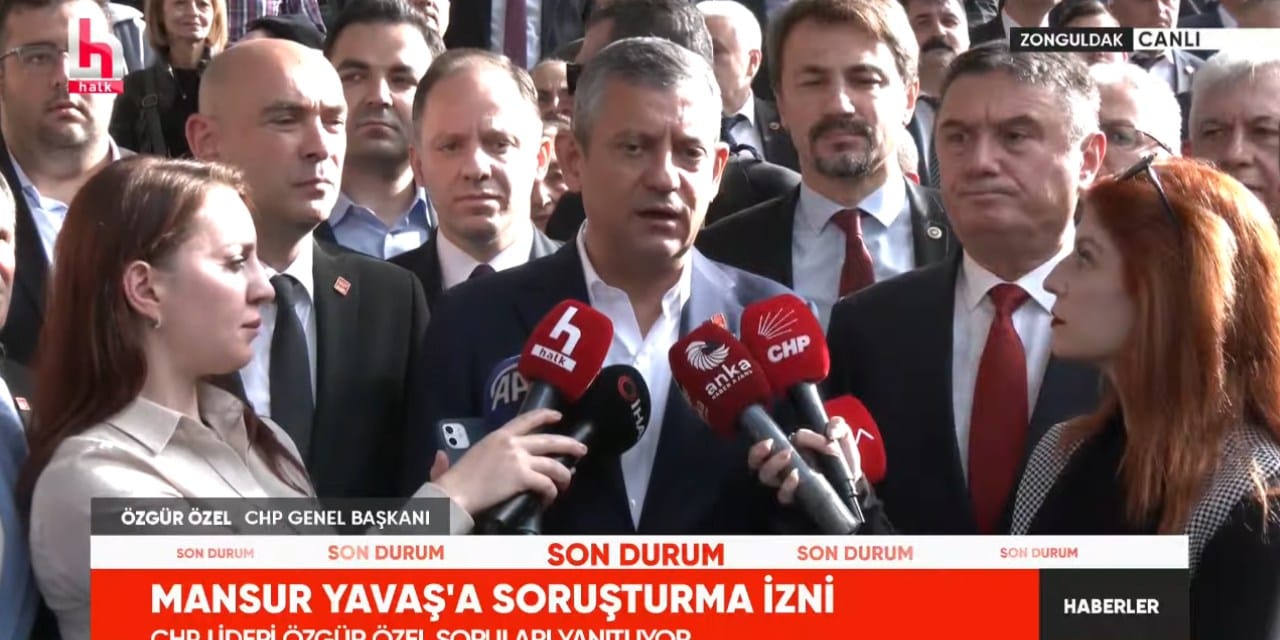 Son Dakika | Özgür Özel'den Mansur Yavaş'a soruşturma iznine tepki! "İtibar suikastı"