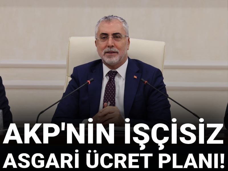 AKP'nin işçisiz asgari ücret planı!