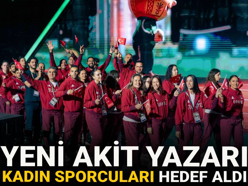 Yeni Akit yazarı kadın sporcuları hedef aldı