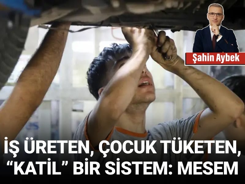 İş Üreten, Çocuk Tüketen, “Katil” Bir Sistem: MESEM