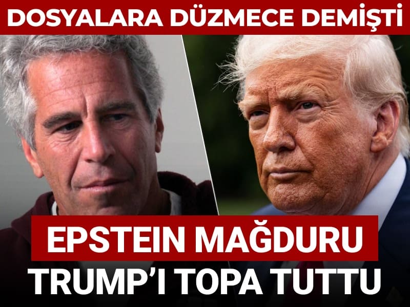 Skandal peşini bırakmıyor! Epstein mağduru dosyalara “düzmece” diyen Trump’ı topa tuttu