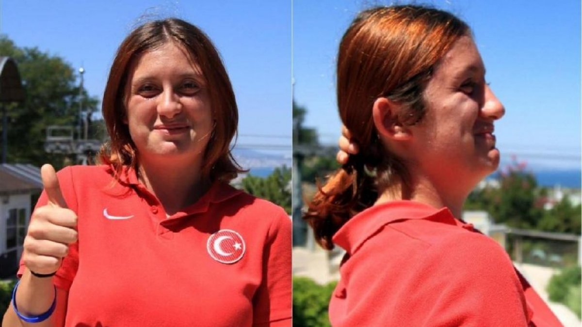 Topuz yaptığı saçları dünya şampiyonluğundan etti!