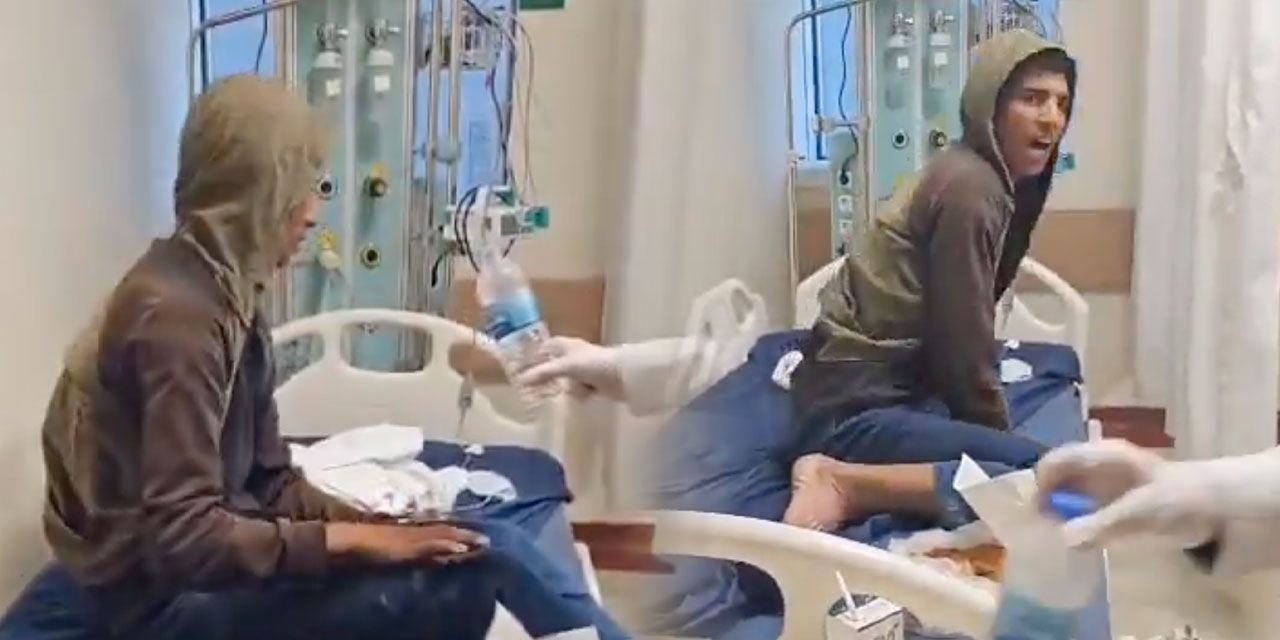 Kuduzdan ölen gencin görüntüsü tüyler ürpertti: Suyu görünce bağırmaya başladı