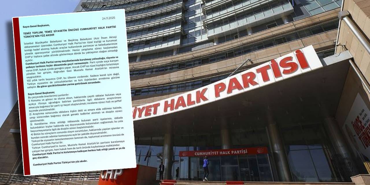 CHP'li eski vekillerden kapalı devre 'arınma' bildirisi